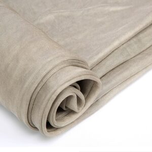 Silver Net Canopy Fabric