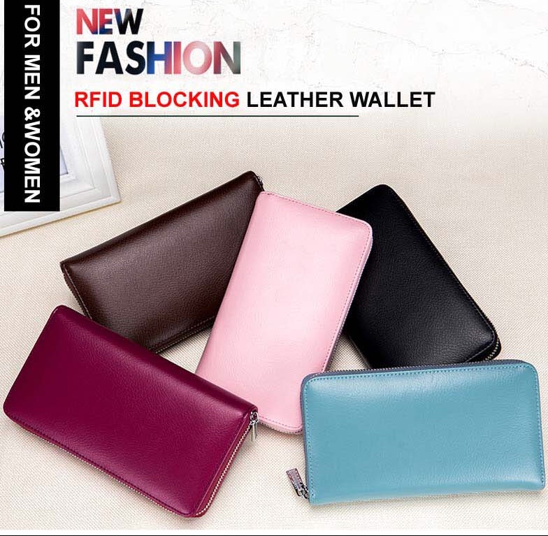 Wallet Leather RFID Protection 1 - Billede 21
