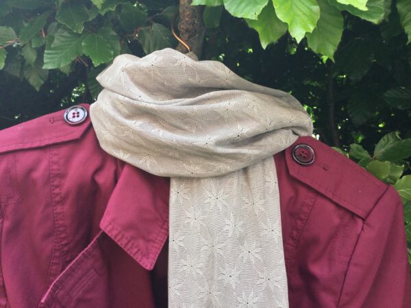 Silver scarf