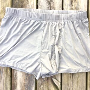 Male Silver Boxer Shorts