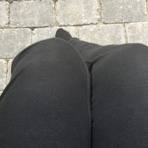 Black Silver Leggings