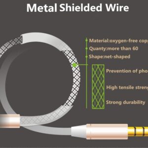 Air Tube Earphones with low EMF