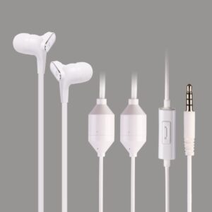 Air Tube Earphones with low EMF
