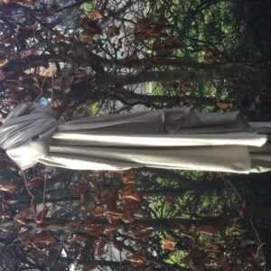 Silver Blanket and Scarf