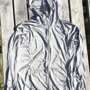 Silver Hooded Cardigan