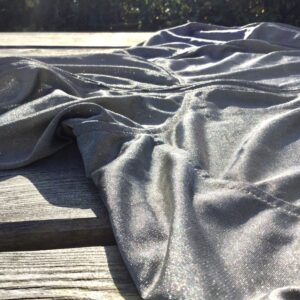 Silver Hooded Cardigan