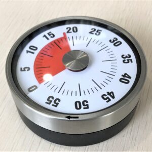 Timer in Stainless Steel